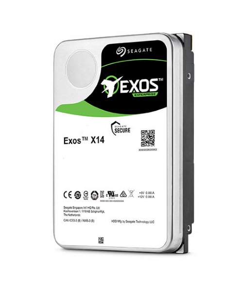 Seagate Exos X14 12TB 7200RPM 256MB SATA 3.5 SED (ST12000NM0248) ...