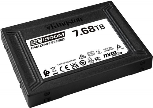 Kingston 7680G DC1500M U.2 Enterprise NVMe SSD...