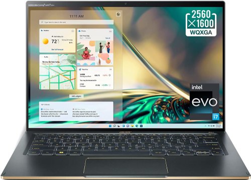 Swift 5 14in WQXGA IPS (2560 x 1600 Notebook), Intel Core i7-1260P, 16GB, 1024GB PCIe NVMe,  Antimicrobial Yes, Intel Iris Xe, 802.11a/b/g/n/ac/ax, BT5.2, ...