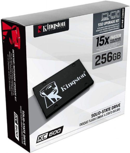 Kingston 256GB SSD KC600 SATA3 2.5 BUNDLE (SKC600B/256G) ...