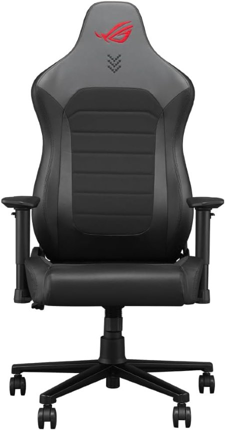 Asus ROG Aethon Gaming Chair Fabric Edition, all-steel frame, dual-density seat cushion, 2D armrests with soft padding, and integrated lumbar support for optimized comfort ...