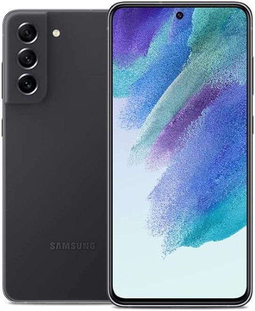 Samsung Galaxy S21 FE 5G Graphite 256GB - 6.4 120 Hz AMOLED Display, 12MP+12MP+8MP Rear Camera, 32MP Selfie Camera, 4K Video, 30X Space Zoom, Super Fast Charging...