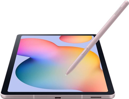 Samsung Galaxy Tab S6 Lite (New) Chiffon Pink 10.4" 64GB WiFi Android Tablet w/S Pen, Slim Metal Design, Dual Speakers, 8MP+5MP (CAD Version and Warranty)...