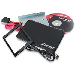 Kingston - Kingston SSD Installation Kit - Includes 2.5 inch USB Enclosure..