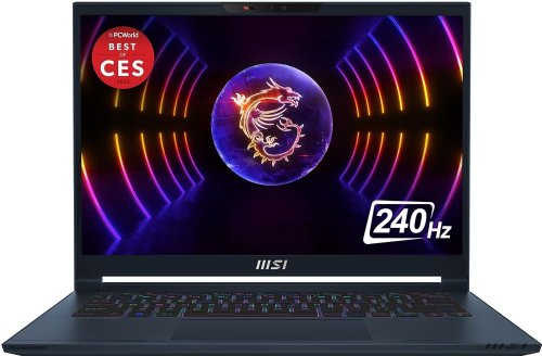 MSI Stealth 14" Studio A13VE(1920 x 1200) Full HD Plus165Hz Gaming Laptop - Intel Core i7 13620H (2.4 GHz), Nvidia Geforce RTX 4050, 16 GB RAM, 512 GB SSD NVMe, Windows 11 Home...