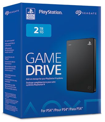 Seagate (STGD2000100) Game Drive for PS4 Systems 2TB External Hard Drive Portable HDD – USB 3.0, Officially Licensed Product