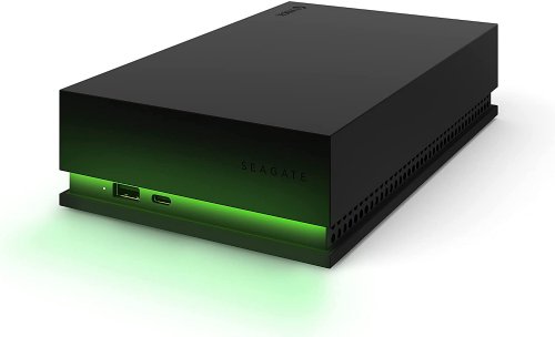 Seagate Game Drive Hub 8TB External Hard Drive Desktop HDD - USB 3.2 Gen 1, Dual USB-C and USB-A Ports, Xbox Certified, with Xbox Green LED Lighting and 3 ...(STKW8000400)