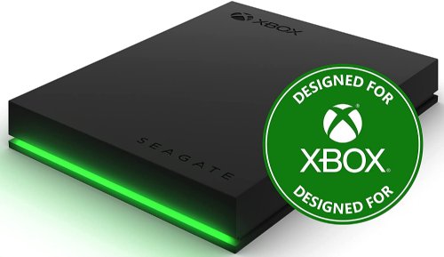 Seagate Game Drive for Xbox 2TB External Hard Drive Portable HDD - USB 3.2 Gen 1, Black with Built-in Green LED bar, Xbox Certified, 3 Year Rescue Services...(STKX2000400)