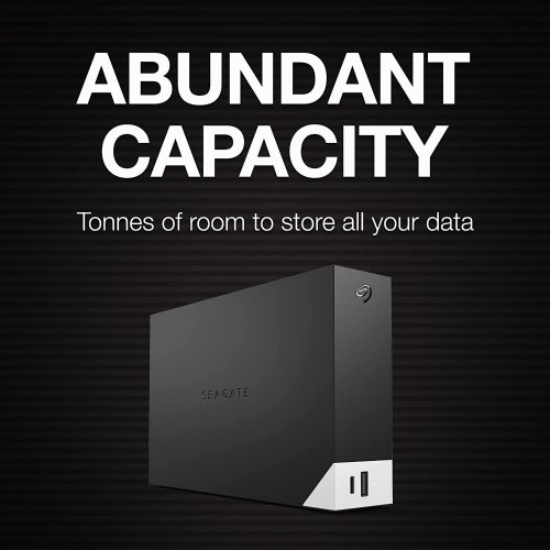 Seagate One Touch HUB 8TB SED BaseUSB3.0, Toolkit Backup Software Included  3 YR Data Recovery, 4 Month Creative Plan...(STLC8000400)