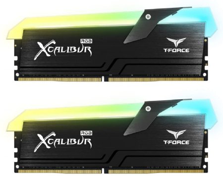 T-FORCE Xcalibur RGB Series (Dual Channel RGB module) 8GB x 2 DDR4-3600 (PC4-28800) 18-20-20-44 1.35V Special Edition with Tatoo (MPN: TF6D416G3600HC18EDC0 ...