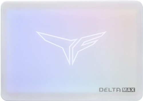 T-FORCE Delta Max white  RGB SSD 2.5 1TB SATA III 3D NAND Internal RGB Solid State Drive (SSD)