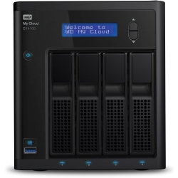 Western Digital 0TB (My Cloud Business Series) EX4100, 2-Bay Pre-configured NAS with  Red Drives (WDBWZE0000NBK-NESN) ...