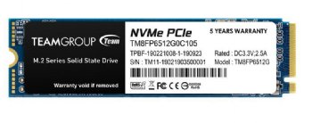 TEAMGROUP 512GB MP33 M.2 PCI-e Gen3.0 x4 with NVMe 1.3 -M key READ:1700MB/s WRITE: 1400MB/s (TM8FP6512G0C101) ...