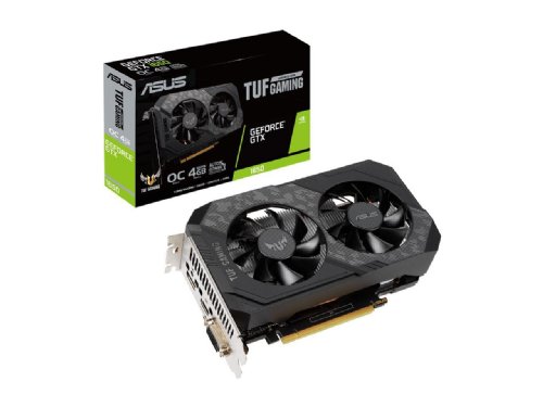 ASUS TUF Gaming GeForce GTX 1650 OC Edition 4GB GDDR6 OC Edition: Boost Clock 1785 MHz (OC Mode)/ 1755 MHz (Gaming Mode) ..