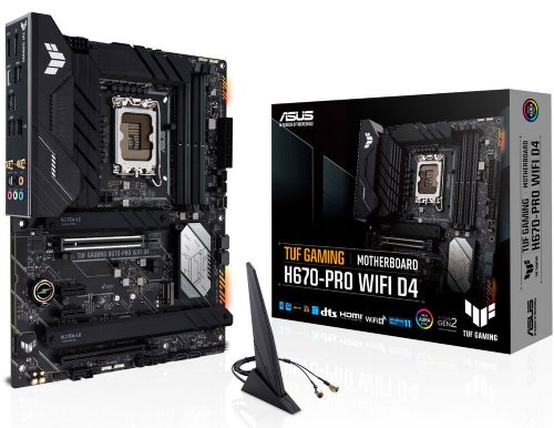 ASUS TUF GAMING H670-PRO WIFI ATX Gaming motherboard