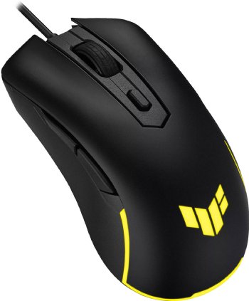 TUF Gaming M3 Gen II Gaming Mouse, Wired, 59g Lightweight, IP56 dust & Water Resistance, ASUS Antibacterial Guard, 8K DPI Optical Sensor, 6 Programmable Buttons ...