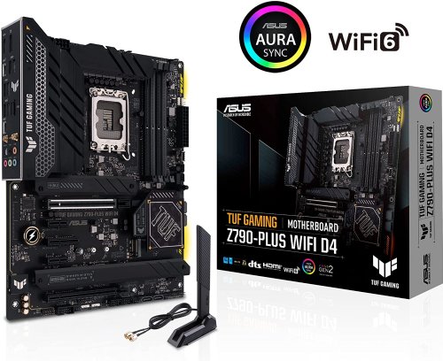 ASUS TUF Gaming Z790-PLUS WIFI 6E is Designed with Military-Grade Components (Latest 13th Gen. Intel Core Processors, Game-Ready Feature to Provide Unwavering Gaming Stability...