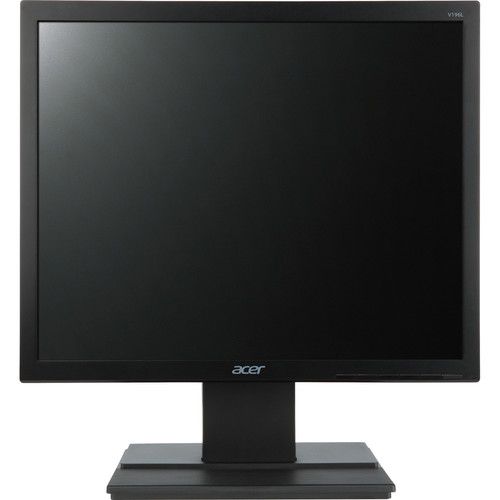 Acer V196Lb LED 19" Monitor, (1280 x 1024), TN panel, 250 cd/m2-5 ms, VGA, Black (UM.CV6AA.B02) ...