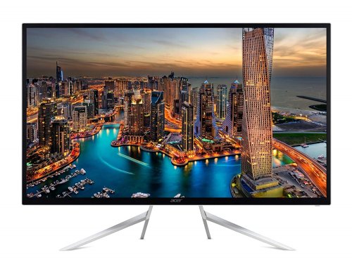 ACER ET322QK wmiipx 31.5 inch Ultra HD 4K2K (3840 x 2160) VA Monitor with AMD FREESYNC Technology (Display Port 1.2 & 2 - HDMI 2.0 Ports), Black (UM.JE2AA. ...