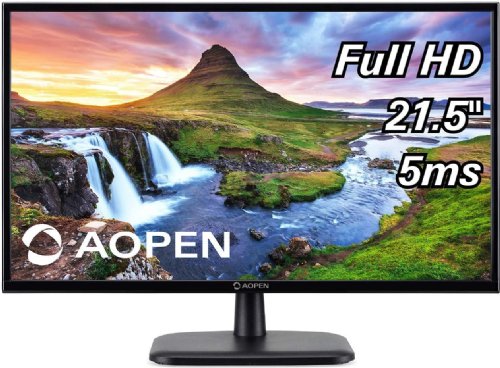 Acer Acer 22CV1Q b 21.5" Full HD (1920 x 1080) Widescreen VA Display, Refresh Rate: 75Hz - Using HDMI Port,  Response Time: 5m, Brightness: 250 cd/m2, Ergonomic Tilt: -5 degrees...