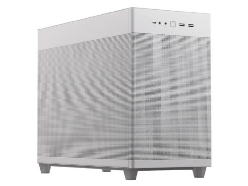 ASUS Prime AP201 33-Liter MicroATX White case with Tool-Free Side Panels and a Quasi-Filter mesh, with Support for 360 mm Coolers, Graphics Cards up to 338 mm Long...