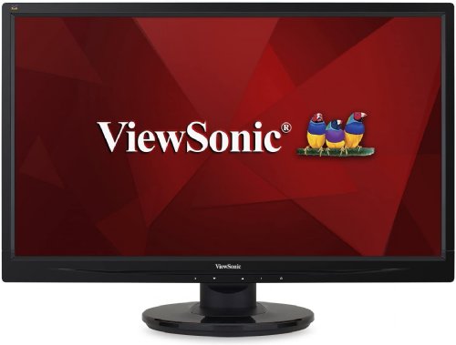 Viewsonic 22 Inch Screen LED-Lit Monitor, 1920 x 1080, 1000:1, 250 cd/m2, 16.7M Colors, 5ms, 2.5W (x2) Internal Speakers, 3 years Warranty (VA2246MH-LED) ...