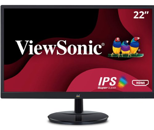 Viewsonic 22 (21.5 viewable) Full HD SuperClear IPS LED Monitor with HDMI connectivity (VA2259-SMH) ...
