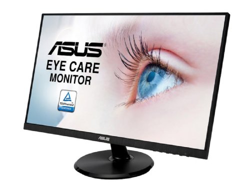 ASUS 27" 1080P Monitor (VA27DCP) - Full HD, IPS, 75Hz, USB-C 65W Power Delivery, Speakers, Adaptive-Sync/FreeSync, Eye Care, Low Blue Light, Flicker Free, VESA Mountable...