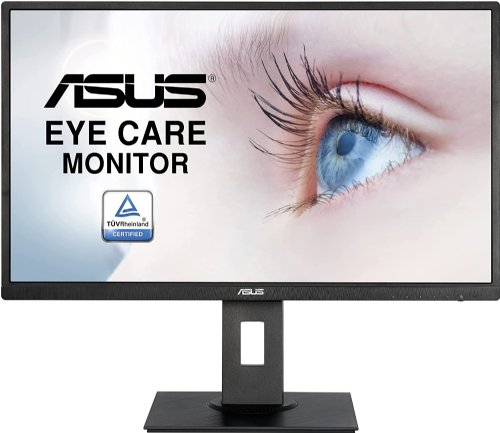 ASUS 27" 1080P Video Conference Monitor (BE279QSK) - Full HD, IPS, Built-in Adjustable 2MP Webcam, Mic Array, Speakers, Eye Care,  Frameless, HDMI, DisplayPort, VGA