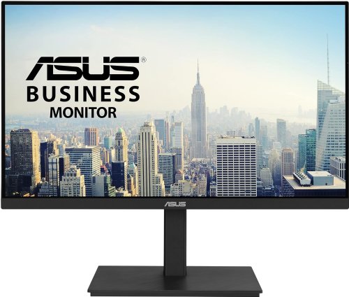 ASUS 27' 1080P Docking Monitor -Full HD, IPS, 75HZ, Adaptive-Sync, Speakers, Eye Care, Low Blue Light, Flicker Free, RJ45, USB-C, Displayport, HDMI, Height Adjustment...