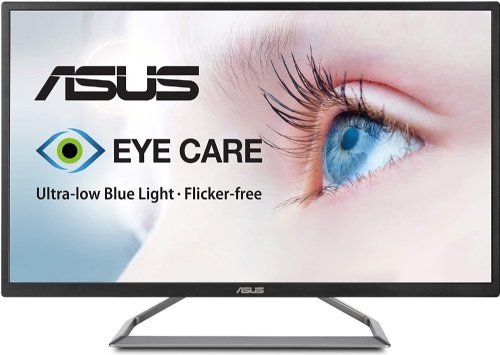 ASUS 31.5" HDR 4K (3840 x 2160)  Monitor, FreeSync, Eye Care, HDR10, 95% DCI-P3 color coverage, DisplayPort, HDMI x2 and stereo 2W speakers, 3 Year Warranty with ARR...