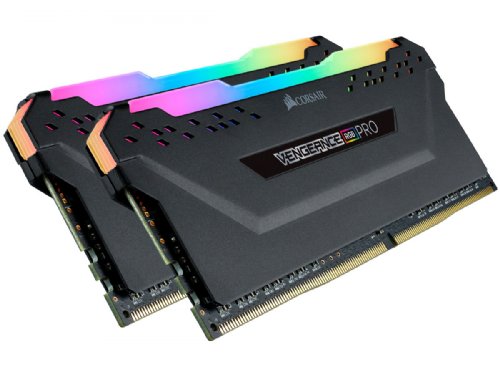 Corsair DDR4, 3600MHZ 16GB 2X8GB 18-22-22-42, VENGEANCE RGB PRO C18 Memory Kit, White (CMW16GX4M2D3600C18W) ...