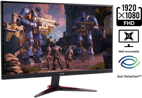 Acer VG0 Nitro 27in wide Gaming Gaming, White LED backlight LCDAG, IPS, Edge-to-Edge 75Hz Refresh Rate, 1920 x 1080, 16:9, 100, 000, 000:1, 1000:1, 250 cd/...