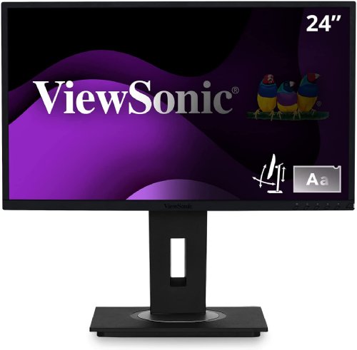 ViewSonic VG2448-PF 24 Inch IPS 1080P Ergonomic Monitor with Built-in Privacy Filter HDMI DisplayPort USB and 40 Degree Tilt...