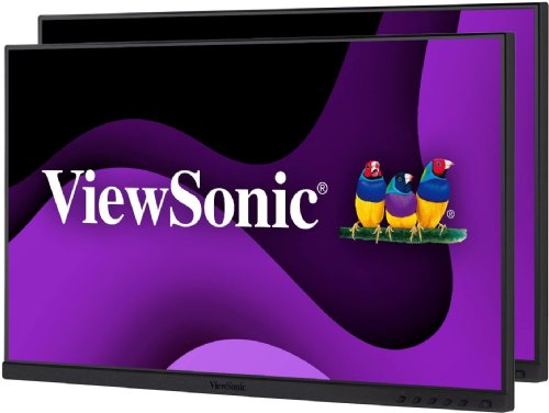 ViewSonic VG2448A-2_H2 24 Inch Dual Pack Head-Only 1080p IPS Monitor with Ultra-Thin Bezels, HDMI, DisplayPort, USB, and VGA for Home and Office...