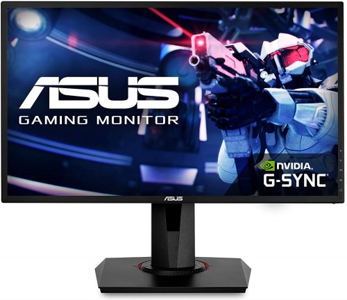 ASUS 24inch G-Sync Compatible Gaming Monitor, 165Hz, Full HD 1080p, 0.5ms Response Time, HDMI(v1.4), DisplayPort 1.2, Dual-link DVI-D, Eye Care..(VG248QG)