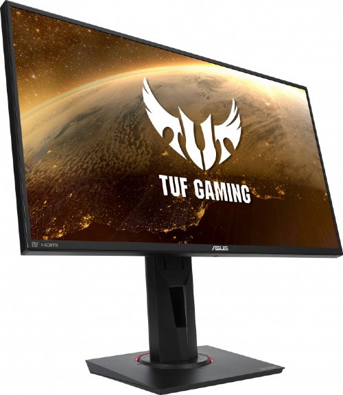 ASUS TUF Gaming VG259QR 24.5 Gaming Monitor, 1080P Full HD, 165Hz (Supports 144Hz), 1ms, Extreme Low Motion Blur, G-SYNC Compatible ready, Eye Care, Displa...