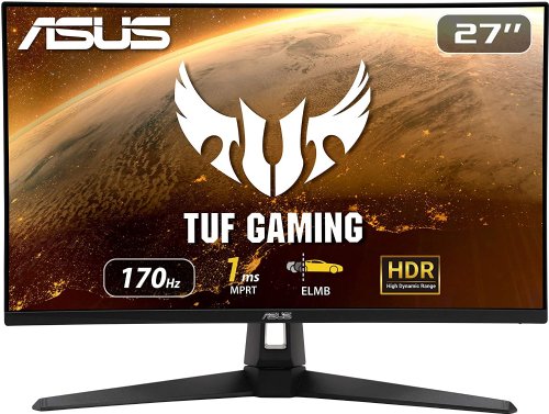 ASUS 27 170Hz WQHD Gaming Monitor 1ms Freesync Premium Overclock to Extreme Low Motion Blurâ„¢, Shadow Boost, HDR, DisplayWidget Lite TUF Gaming...