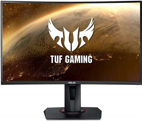 ASUS TUF Gaming VG27VQ 27in Curved Gaming Monitor 165Hz Full HD (1920 x 1080) 1ms ELMB Eye Care DisplayPort HDMI Dual-link DVI-D, 3 Year Warranty with ARR...