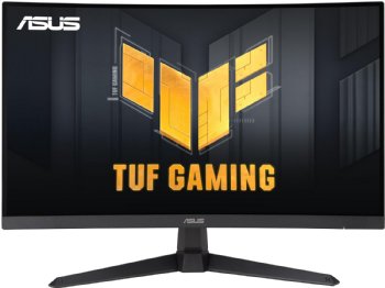 ASUS TUF Gaming 27in 1440P Curved HDR Gaming Monitor - QHD (2560 x 1440), 180Hz, 0.5ms, 1500R, Extreme Low Motion Blur, FreeSync, 90% DCI-P3, Shadow Boost ...