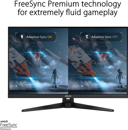 ASUS TUF Gaming 31.5" 1440P HDR Monitor (VG32AQAY1A) - QHD (2560 x 1440), 170Hz, 1ms, Extreme Low Motion Blur, FreeSync Premium, DisplayPort, HDMI, HDR-10, Shadow Boost...