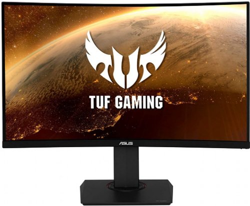 ASUS TUF Gaming 32 1440P HDR Curved Monitor (VG32VQ1B) - QHD (2560 x 1440), 165Hz (Supports 144Hz), 1ms, Extreme Low Motion Blur, Speaker, FreeSync Premium...