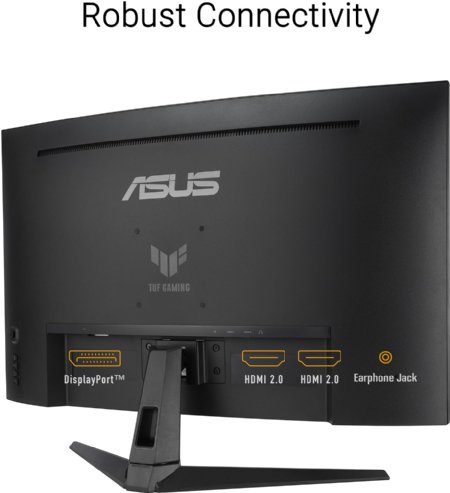 ASUS TUF Gaming 31.5in 1440P Curved HDR Gaming Monitor (VG32WQ3B) QHD (2560 x 1440), 180Hz, 0.5ms, 1500R, Extreme Low Motion Blur, FreeSync, 90% DCI-P3, Shadow Boost ...