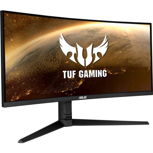 ASUS TUF Gaming VG34VQL1B 34 Curved HDR Monitor, WQHD (3440x1440), 165Hz, 1ms, Extreme Low Motion Blur, FreeSync Premium, Eye Care, DisplayPort HDMI USB, H...