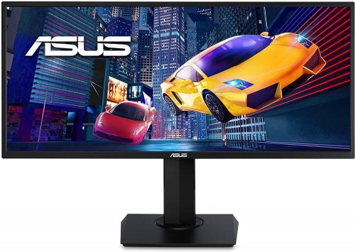 ASUS VP348QGL 34in Ultra-wide FreeSync HDR Gaming Monitor 75Hz 1440p Eye Care DisplayPort HDMI, UWQHD 3440 x 1440, 0.2325 mm, 350 cd/m2, 3, 000:1, 4ms (Gray to...
