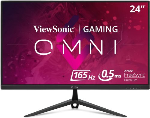 ViewSonic Omni VX2428 24 Inch Gaming Monitor 165hz 0.5ms 1080p IPS with FreeSync Premium, Frameless, HDMI, DisplayPort...