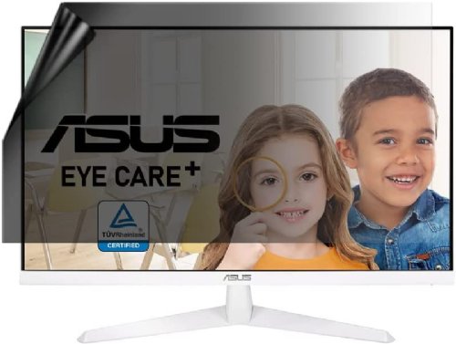 ASUS VY279HE-W 27" 1080P Monitor - White, Full HD, 75Hz, IPS, FreeSync, Eye Care Plus, Color Augmentation, Rest Reminder, Antibacterial Surface, HDMI, VGA...