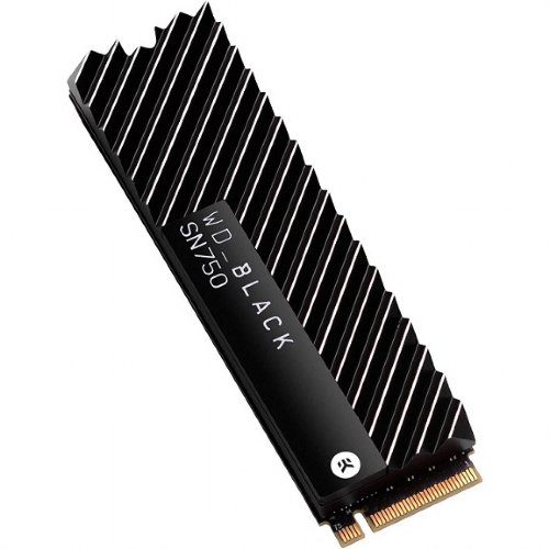 Western Digital 1TB Black SN750 NVMe SSD with Heatsink ...