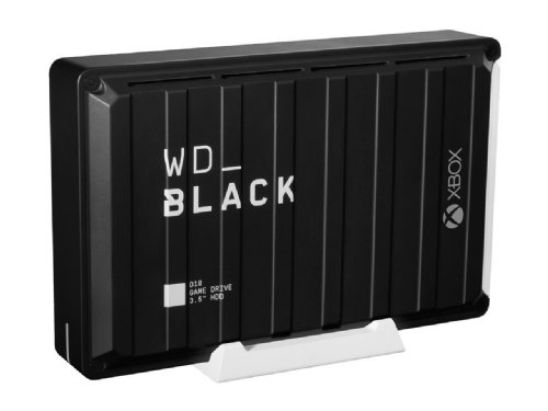 WD Black 12TB D10 Game Drive Portable External Hard Drive for Xbox USB 3.2 (WDBA5E0120HBK-NESN) ...