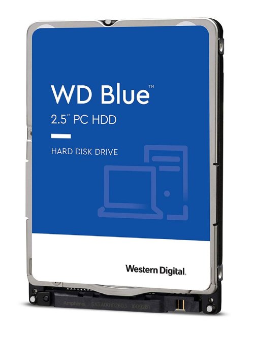 Western Digital Blue 500 GB Hard Drive - 2.5" Internal - SATA (SATA/600) - 5400rpm...